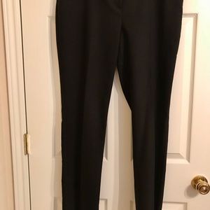 Cotton blend for coolness. Black Chico’s slacks.